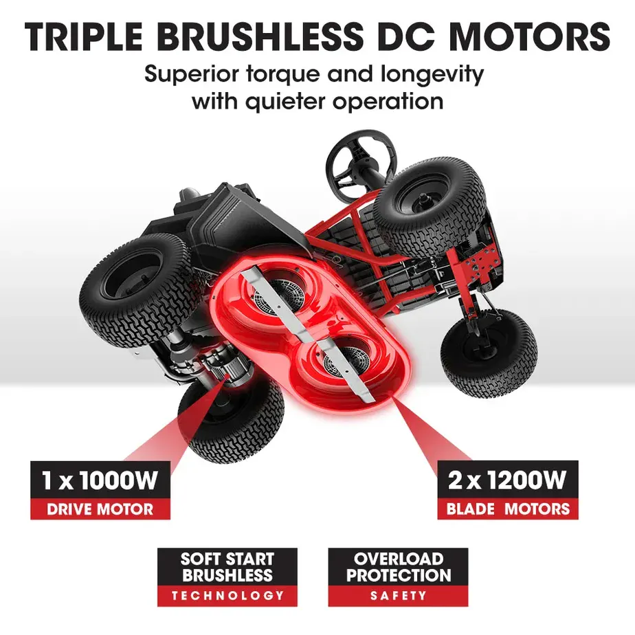 Ride On Mowers Australia BAUMRAG 30" 48V Brushless Electric