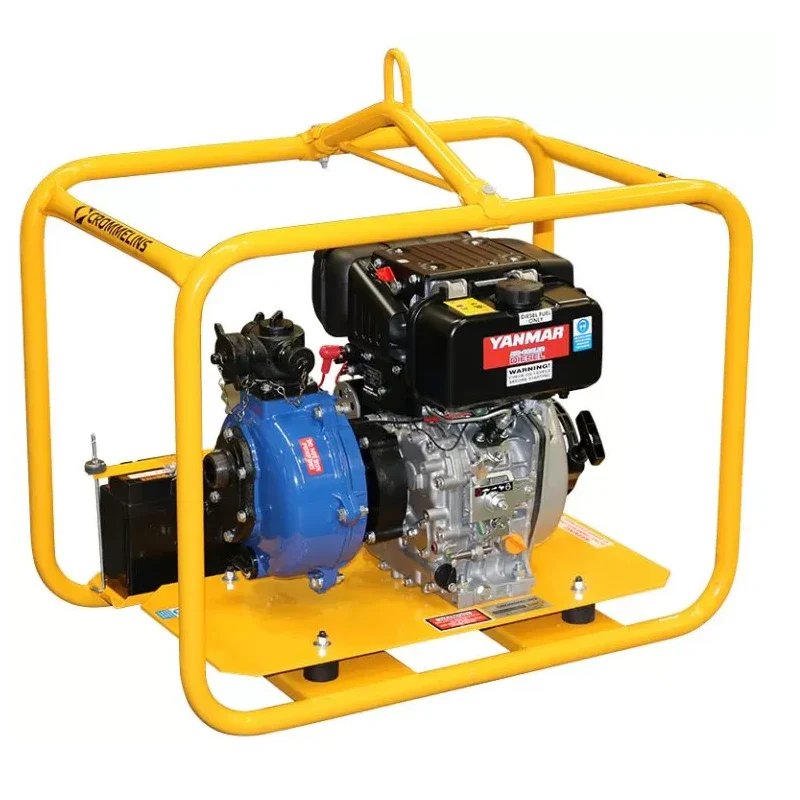Crommelins Yamnar Fire Fighting 1.5 Diesel Water Pump with Twin Impeller, 6.7hp