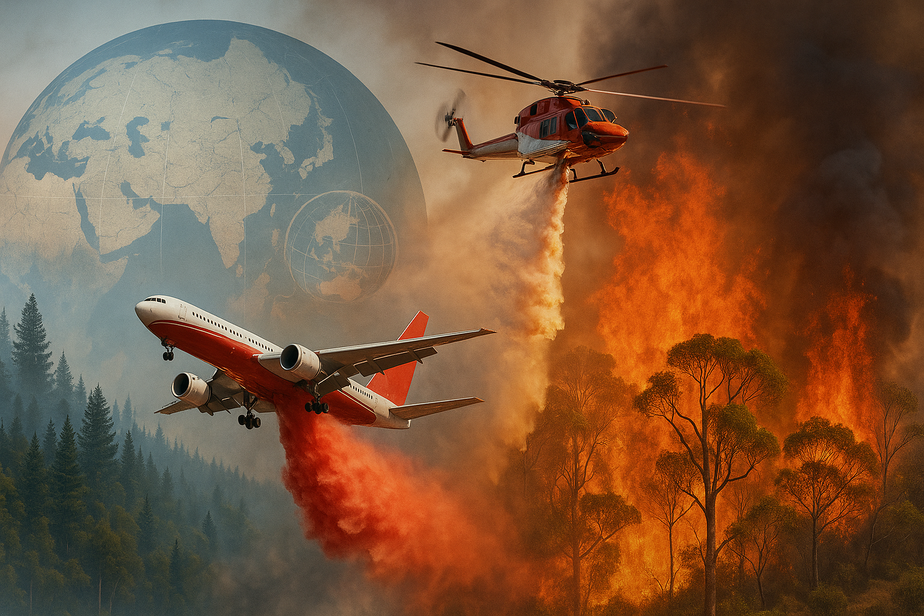 Aerial firefighting Australia