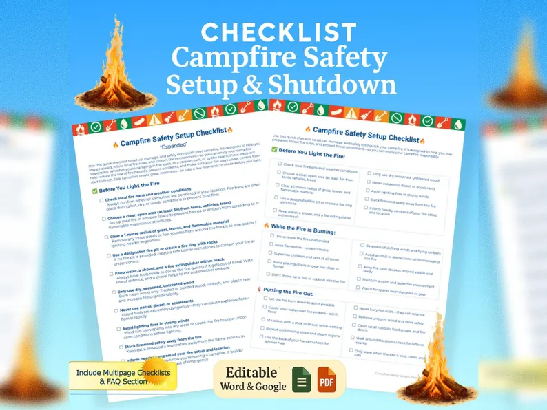 campfire checklist