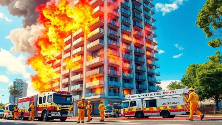 Fires in High-Rise Apartment