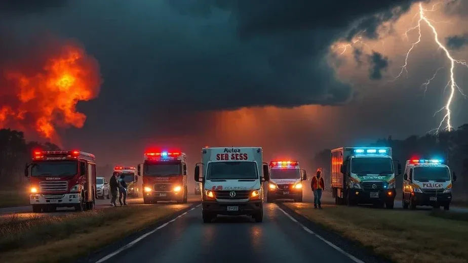 Multi-Agency Evacuation Plan for Storms & Bushfires (Australia)