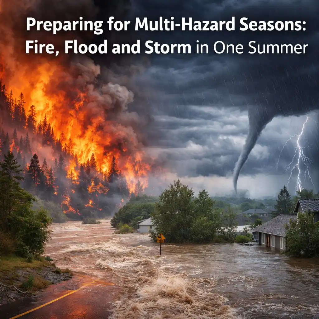 Preparing for Multi-Hazard Seasons: Fire, Flood and Storm in One Summer