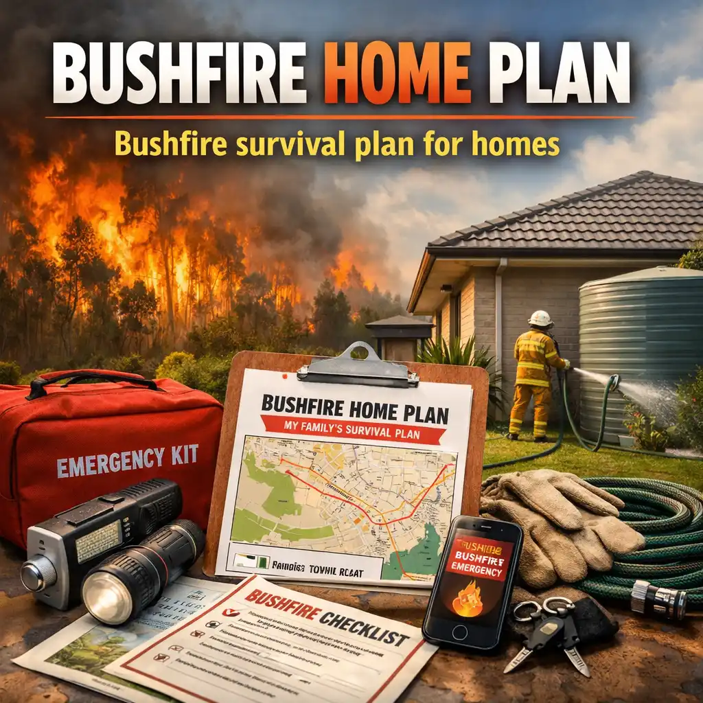 Bushfire Home Plan – Bushfire survival plan for homes