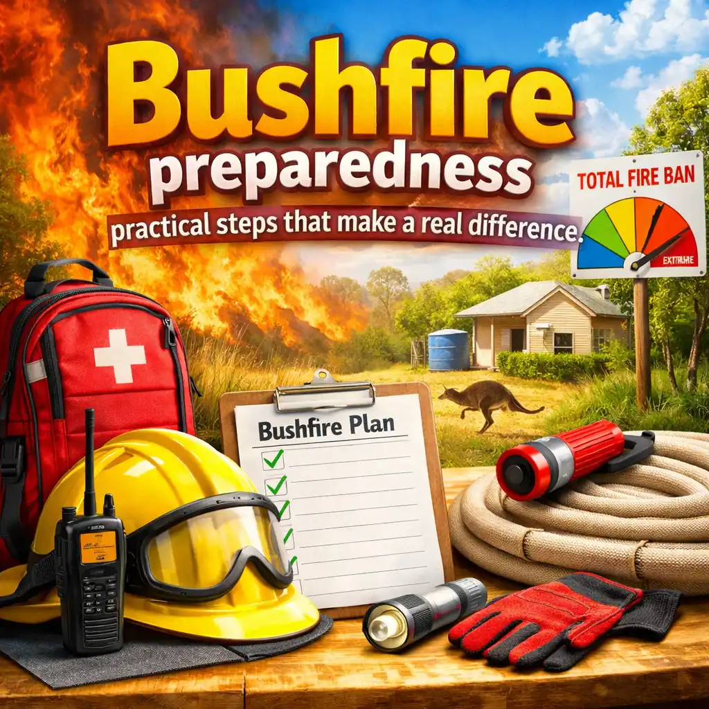 Bushfire preparedness- practical steps that make a real difference