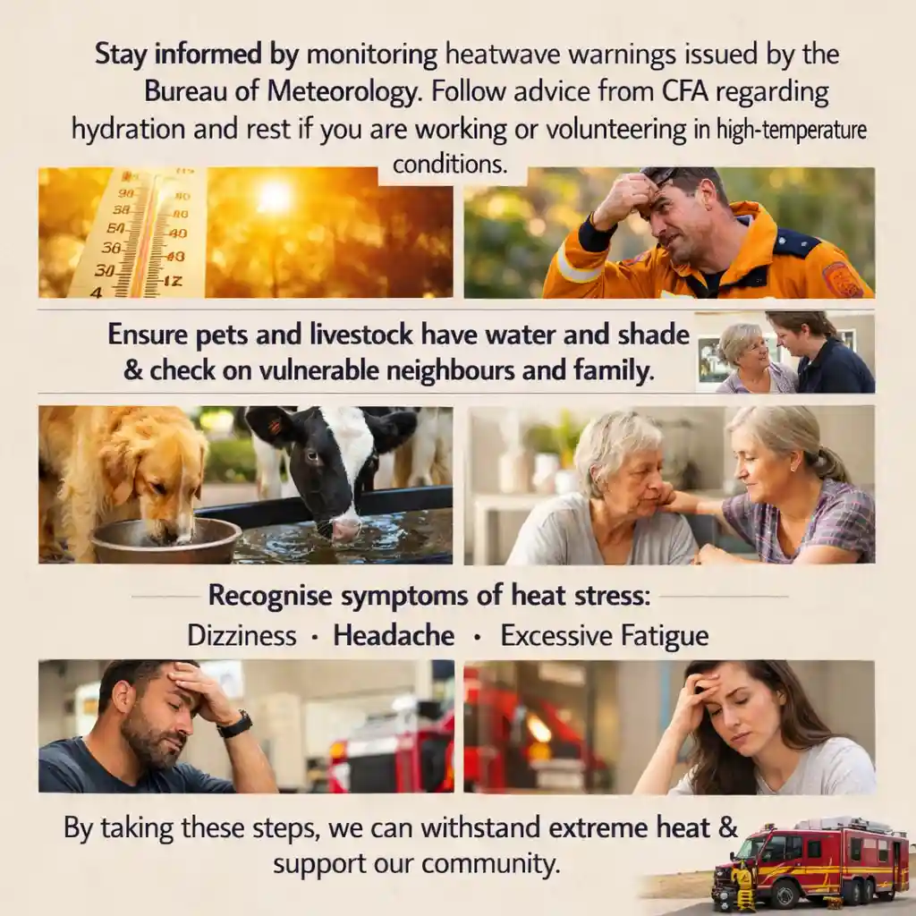 How the Bureau of Meteorology and CFA Are Safeguarding Australians - Heat Stress Mitigation