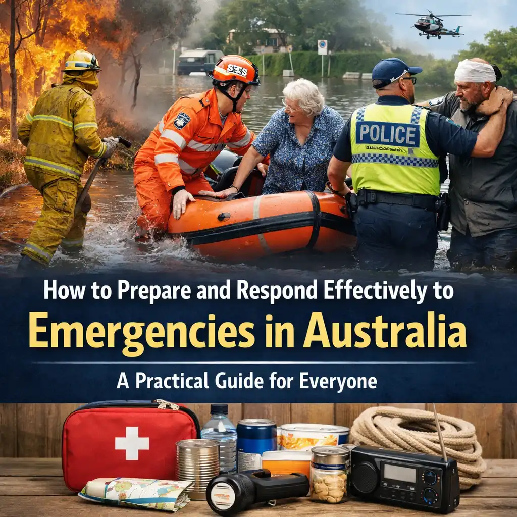 How to Prepare and Respond Effectively to Emergencies in Australia- A Practical Guide for Everyone