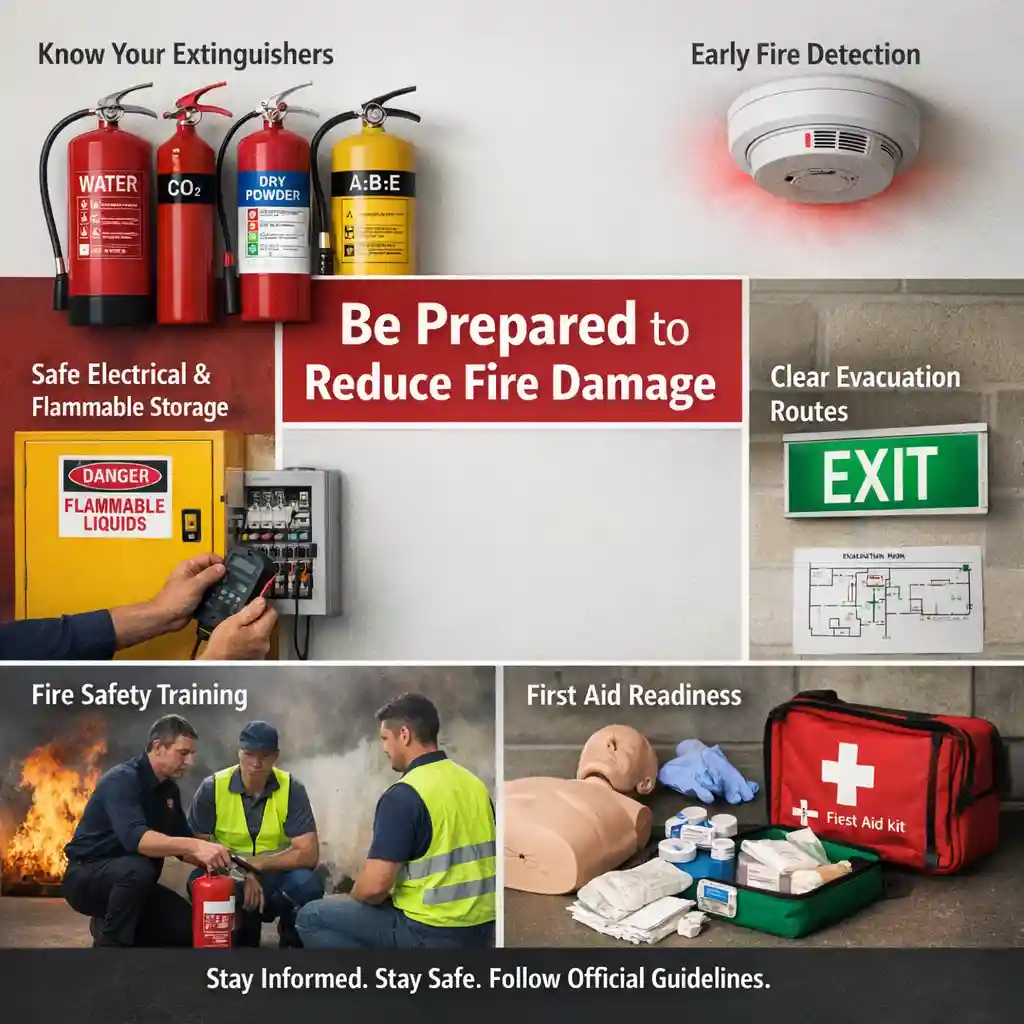 Incident Preparedness: Fire Extinguisher and Property Protection in Australia