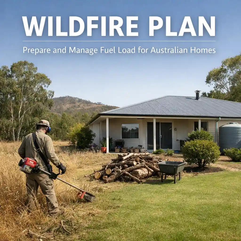 Wildfire Plan: Prepare and Manage Fuel Load for Australian Homes