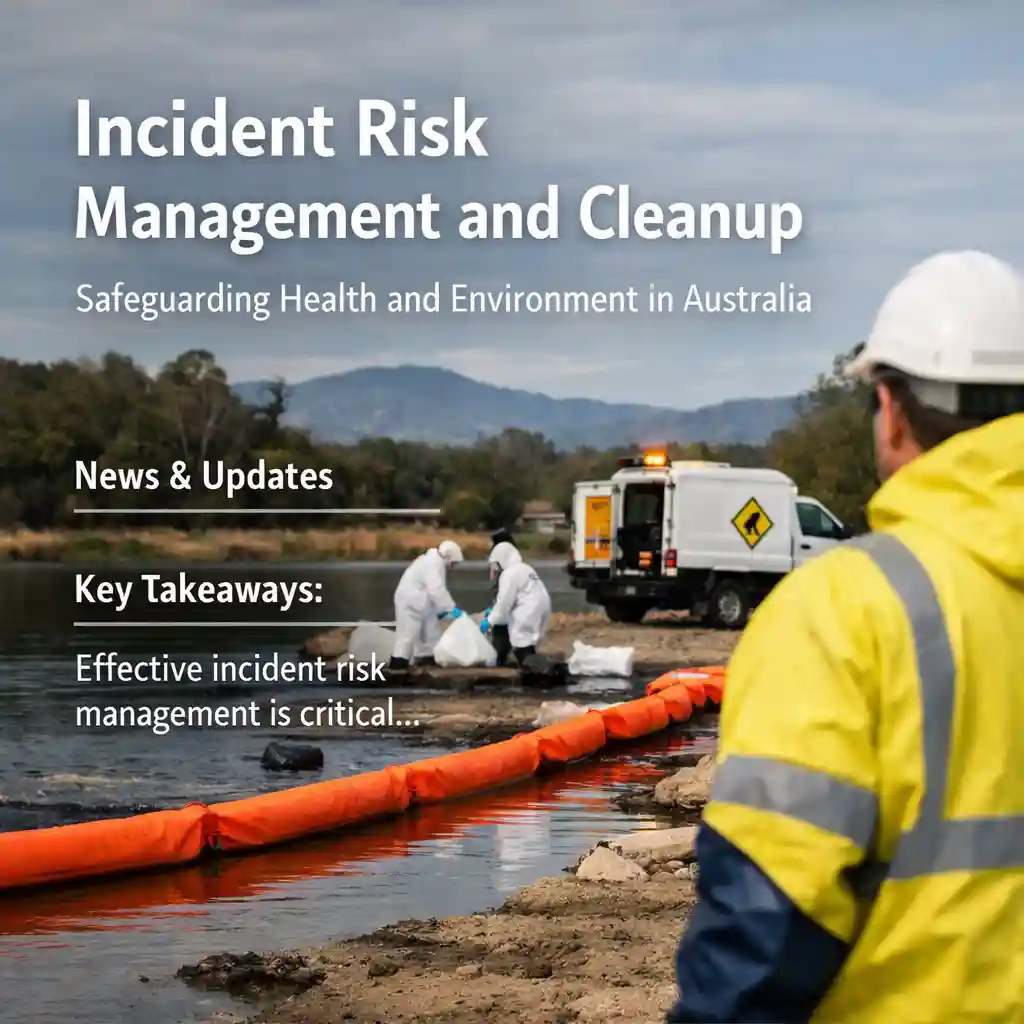 Incident Risk Management and Cleanup: Safeguarding Health and Environment in Australia