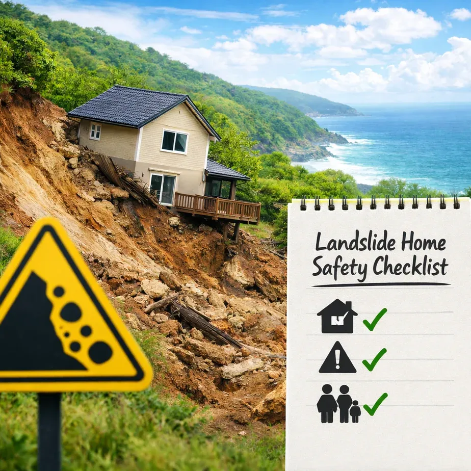 Landslide Home Safety Checklist