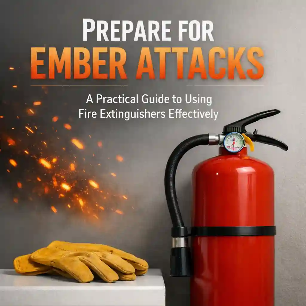 Prepare for Ember Attacks: A Practical Guide to Using Fire Extinguishers Effectively