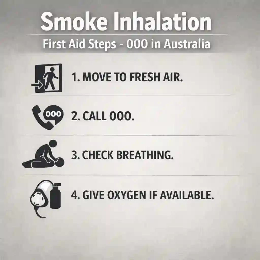Smoke Inhalation First Aid Steps