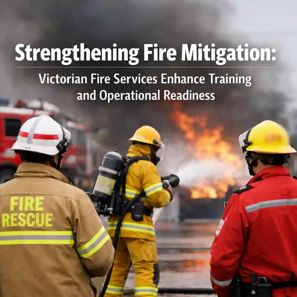 Strengthening Fire Mitigation: Fire Rescue Victoria and CFA Enhance Training and Operational Readiness