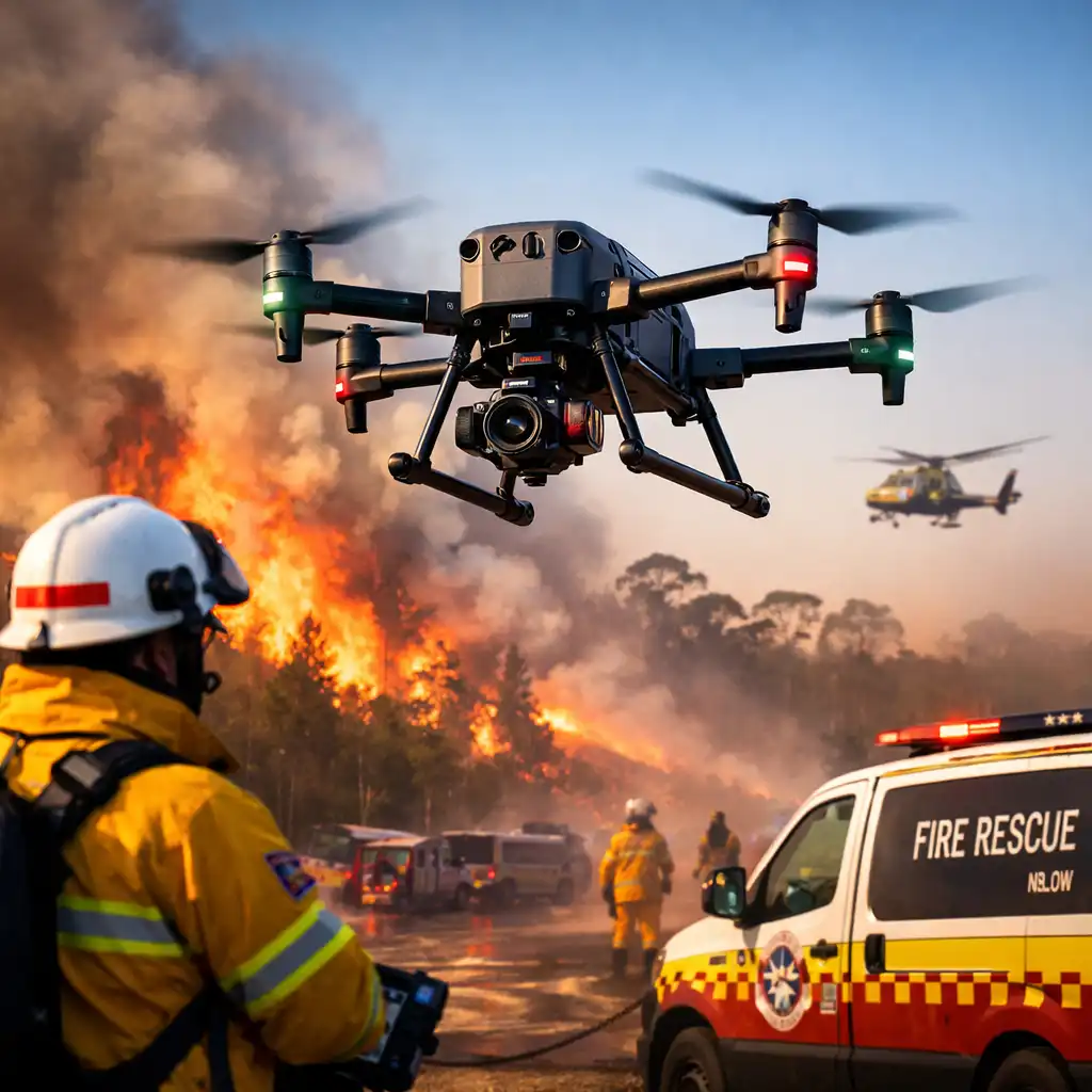 Drone Fireground Intelligence in Australia, Practical Emergency Guide