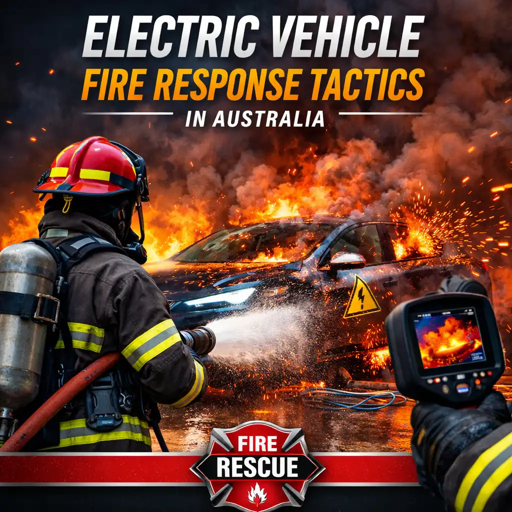 Electric Vehicle Fire Response Tactics in Australia