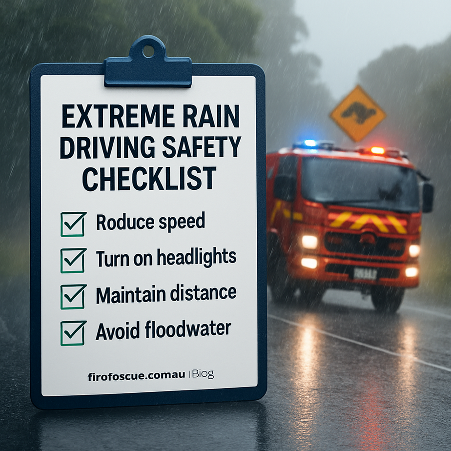 Extreme Rain Driving Safety Checklist featured image