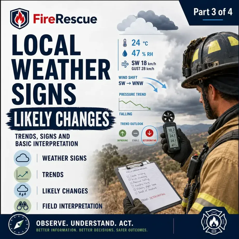 Local Weather Signs and Likely Changes