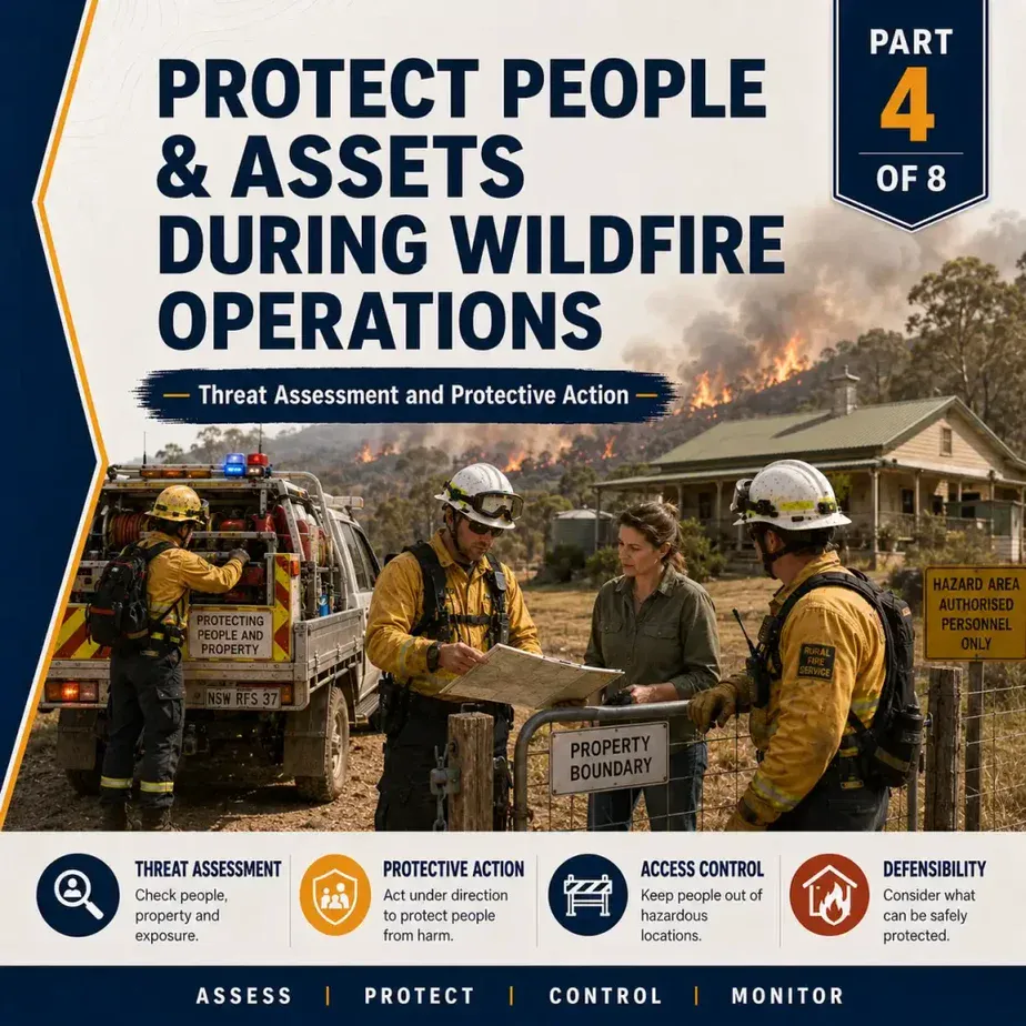 Protect People and Assets During Wildfire Operations, Part 4 of 8, Threat Assessment and Protective Action