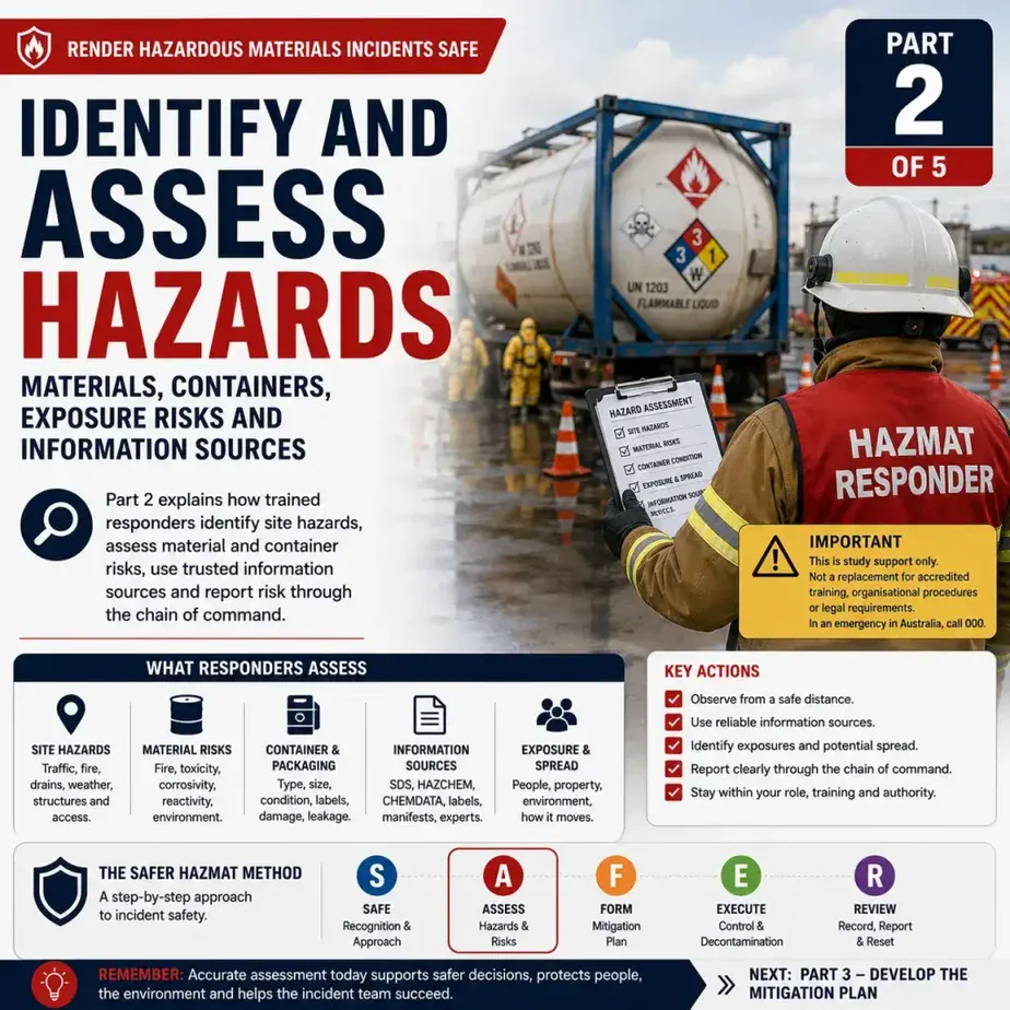 Identify and Assess Hazardous Materials Risks, Part 2 of 5