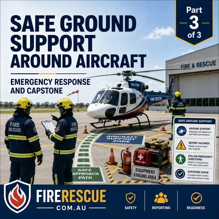 Safe Ground Support Around Aircraft, Part 3 of 3, Emergency Response and Capstone