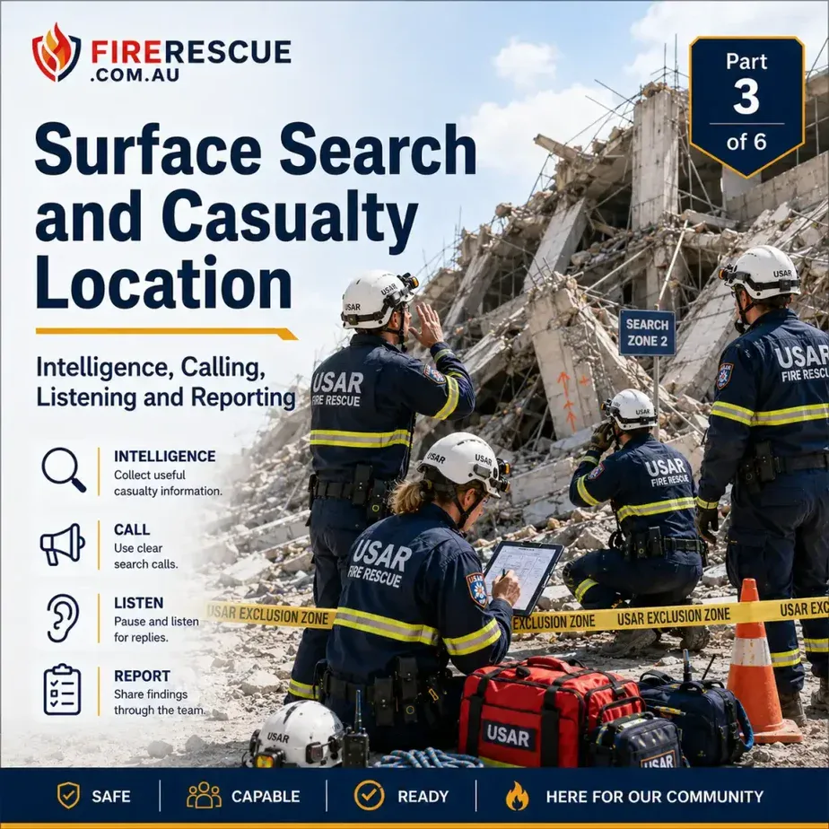 Surface Search and Casualty Location, Part 3 of 6, Intelligence, Calling, Listening and Reporting